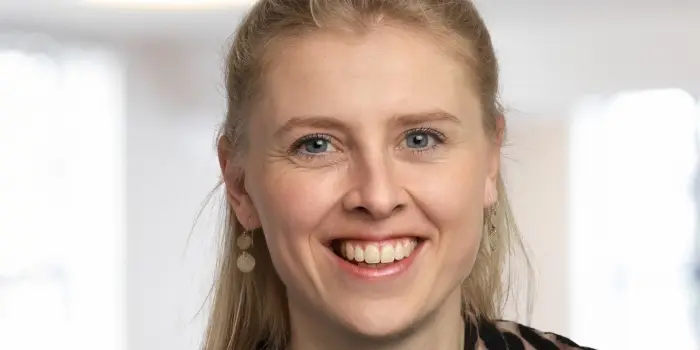 A head and shoulders photo of new associate director at John Lamb Hill Oldridge, Holly Hill.